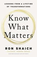 Know_what_matters